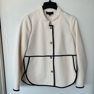 Jcrew navy trim blazer jacket